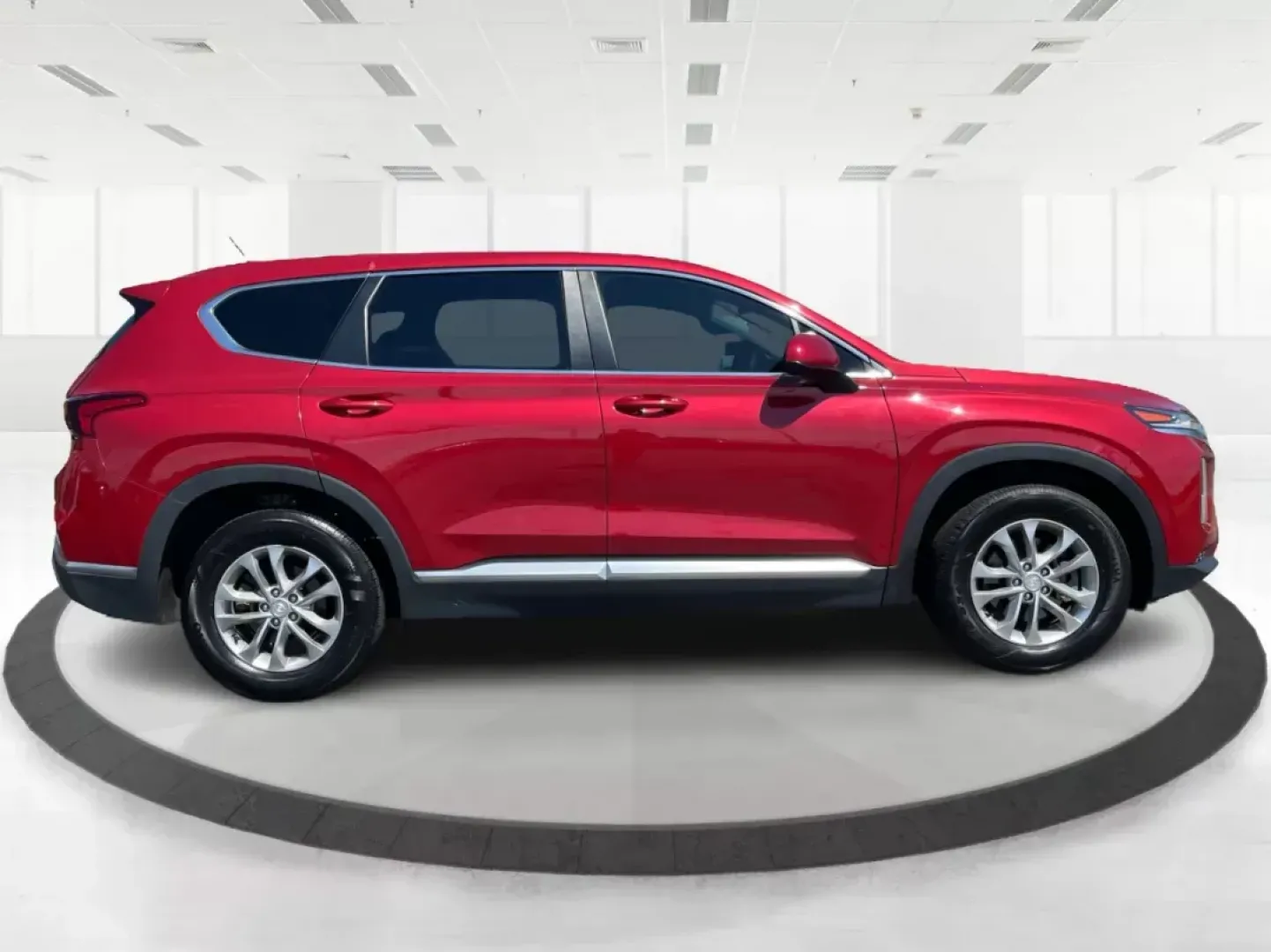 2019 Hyundai Santa Fe SE 2.4 AWD (5NMS2CAD9KH) with an 2.4L L4 DOHC 16V engine, 8-Speed Automatic transmission, located at 8750 N County Rd 25A, Piqua, OH, 45356, (937) 908-9800, 40.164391, -84.232513 - 2019 Hyundai Santa Fe SE 2.4 AWD - Photo#1