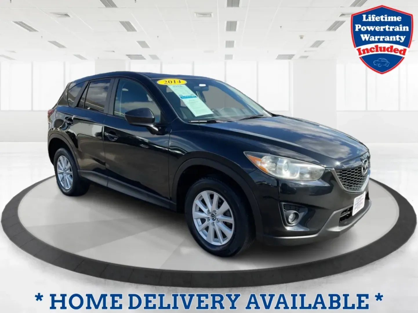 2014 Jet Black Mica Mazda CX-5 Touring AWD (JM3KE4CY2E0) with an 2.5L L4 DOHC 16V engine, 6-Speed Automatic transmission, located at 1099 N County Rd 25A, Troy, OH, 45373, (937) 908-9800, 40.057079, -84.212883 - **Explore the Open Road in the 2014 Mazda CX-5 Touring AWD from Advantage Car and Credit - Troy!**<br /> <br /> Are you ready to elevate your driving experience? Whether you're a growing family seeking a reliable SUV for weekend adventures, a commuter looking for comfort on long drives, or a budget- - Photo#0
