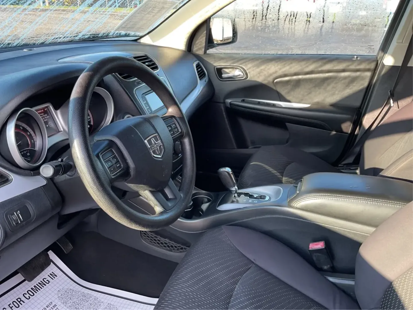 2014 Pearl White Tri-Coat Dodge Journey SXT (3C4PDCBG0ET) with an 3.6L V6 DOHC 24V engine, 6-Speed Automatic transmission, located at 1099 N County Rd 25A, Troy, OH, 45373, (937) 908-9800, 40.057079, -84.212883 - Are you looking for the perfect blend of comfort, versatility, and reliability for your family adventures? Look no further than the 2014 Dodge Journey SXT, available now at Advantage Car and Credit in Troy, OH. This well-equipped SUV is ideal for growing families, weekend road trips, or anyone who n - Photo#9