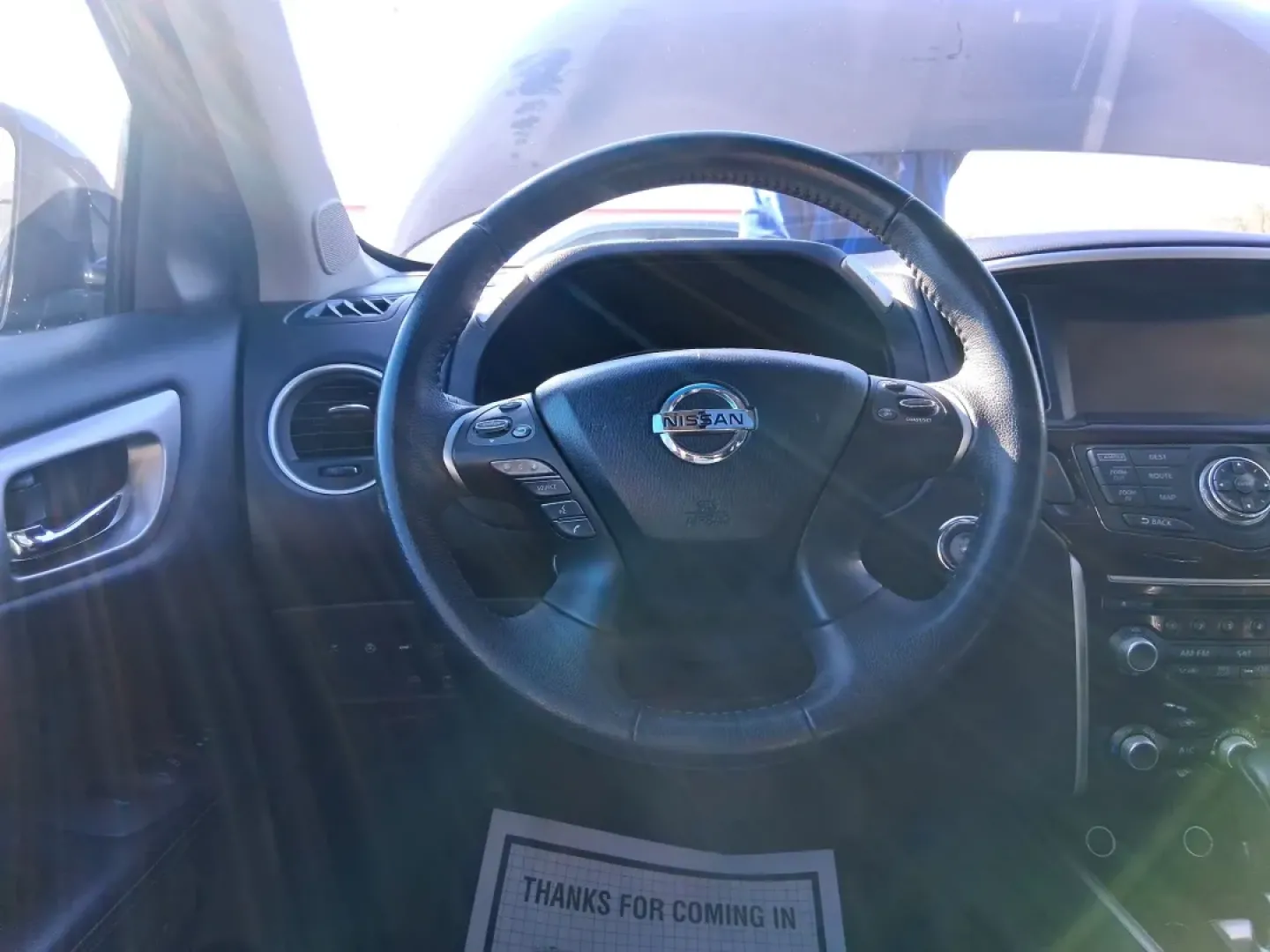 2013 Super Black Nissan Pathfinder Platinum 4WD (5N1AR2MMXDC) with an 3.5L V6 DOHC 24V engine, Continuously Variable Transmission transmission, located at 401 Woodman Dr, Riverside, OH, 45431, (937) 908-9800, 39.760899, -84.123421 - Picture your next weekend: the kids loaded up for a day at the National Museum of the U.S. Air Force, a cooler in the back for a picnic at Riverscape MetroPark, and plenty of room for friends or gear-without feeling cramped on I675 or Route 35. This 2013 Nissan Pathfinder Platinum 4WD is built for r - Photo#15