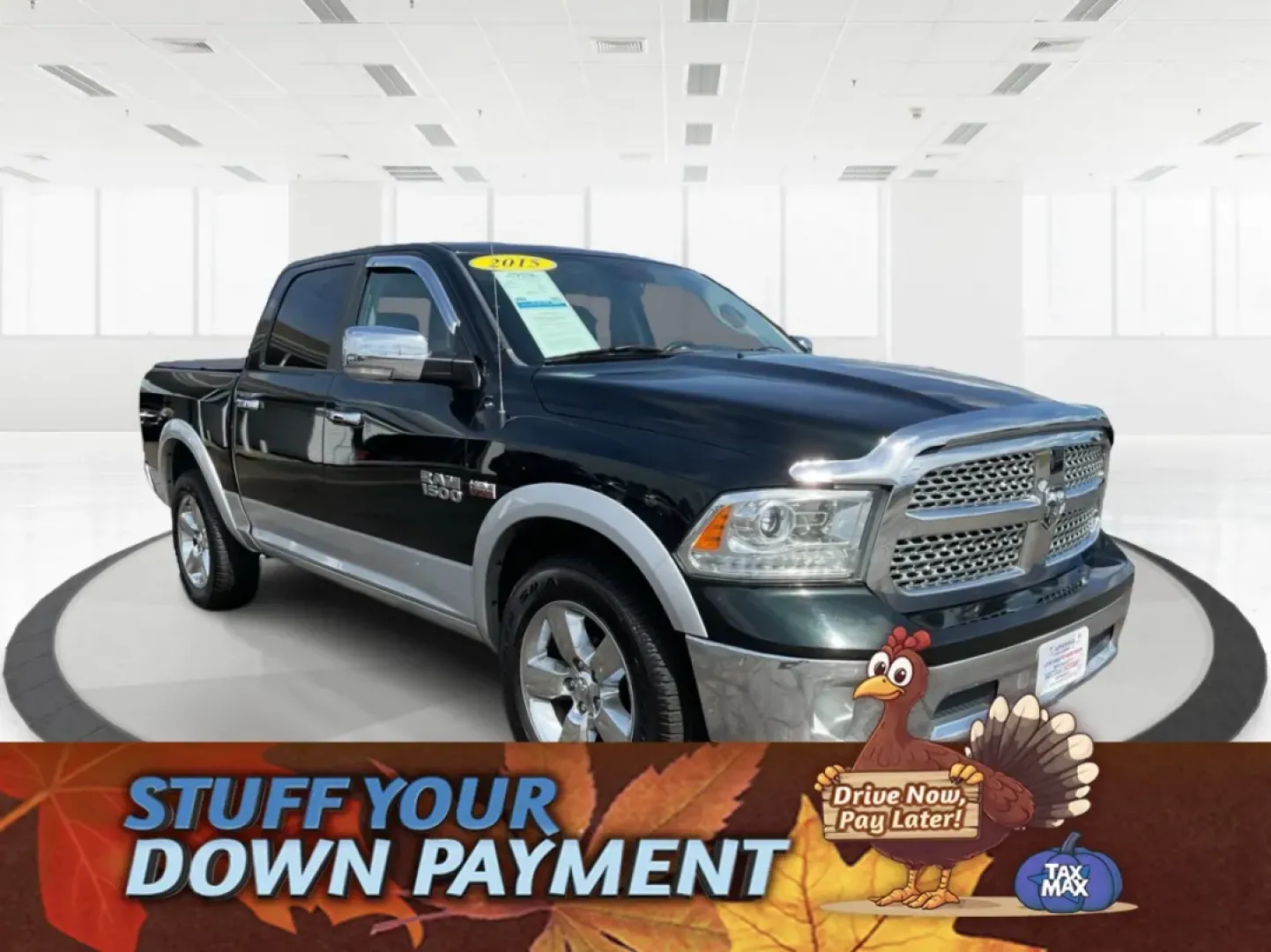 2015 Ram 1500 Laramie Crew Cab SWB 4WD (1C6RR7NT7FS) with an 5.7L V8 OHV 16V engine, 8-Speed Automatic transmission, located at 1230 East Main St, Xenia, OH, 45385, (937) 908-9800, 39.688026, -83.910172 - **Unlock Your Weekend Adventures with the 2015 Ram 1500 Laramie Crew Cab 4WD at Jamestown Auto Sales!**<br /> <br /> Are you ready to elevate your lifestyle with a vehicle that combines power, comfort, and versatility? Look no further than this 2015 Ram 1500 Laramie Crew Cab SWB, the ultimate truck - Photo#0