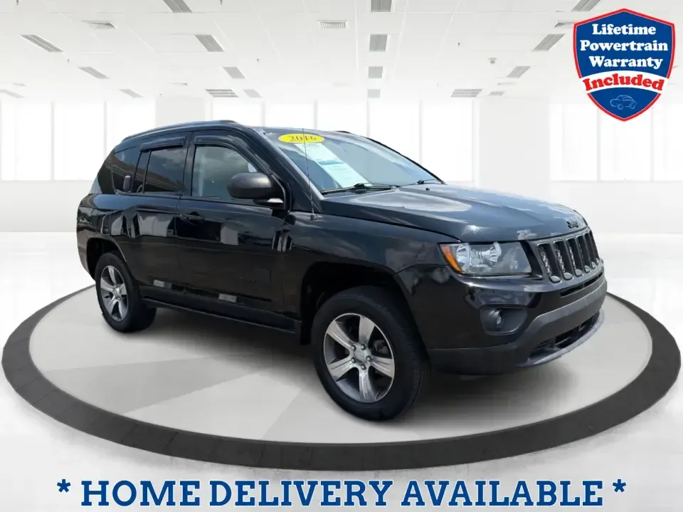 2016 Jeep Compass Latitude 4WD (1C4NJDEB2GD) with an 2.4L L4 DOHC 16V engine, 6A transmission, located at 1230 East Main St, Xenia, OH, 45385, (937) 908-9800, 39.688026, -83.910172 - Plan your next weekend escape to John Bryan State Park or a quick family run to the Greene County Fairgrounds in a compact SUV that fits real life in Xenia. This **2016 Jeep Compass Latitude 4WD** is built for Ohio's changing seasons-confident in rain, light snow, and gravel driveways-while still st- Photo#0