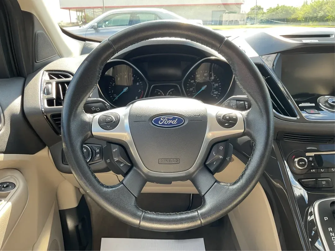2014 Ford Escape Titanium 4WD (1FMCU9J92EU) with an 2.0L L4 DOHC 16V engine, 6-Speed Automatic transmission, located at 401 Woodman Dr, Riverside, OH, 45431, (937) 908-9800, 39.760899, -84.123421 - Looking for a versatile vehicle that accommodates your dynamic lifestyle? Meet the 2014 Ford Escape Titanium, the perfect SUV for growing families, adventurous souls, and budget-conscious buyers alike! With its impressive blend of performance, comfort, and cutting-edge technology, this Ford Escape i - Photo#16