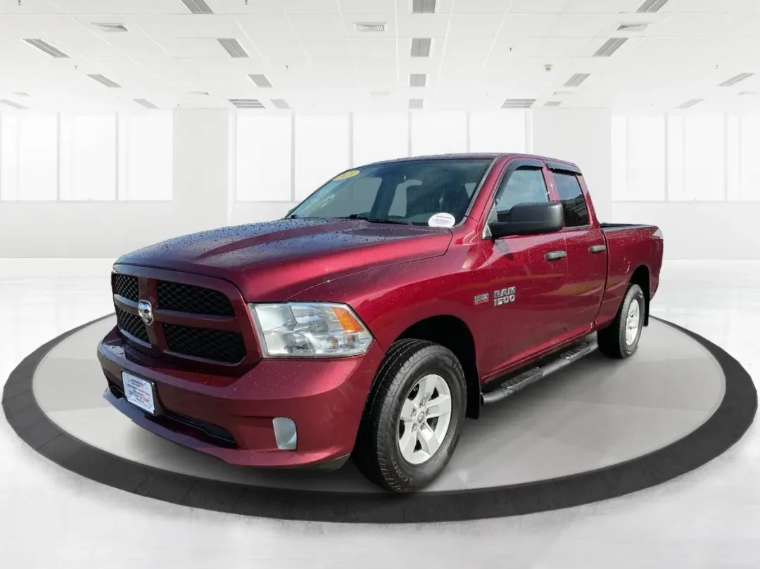 2018 Ram 1500 Express Quad Cab 4x4 6'4 Box (1C6RR7FT8JS) with an Other engine, located at 1184 Kauffman Ave, Fairborn, OH, 45324, (937) 908-9800, 39.807072, -84.030914 - Are you ready to elevate your adventures and tackle any terrain with confidence? The 2018 Ram 1500 Express Quad Cab 4x4 is the ultimate truck for weekend warriors and daily commuters alike, offering the perfect blend of power, versatility, and style. With a striking Delmonico Red Pearlcoat exterior - Photo#8