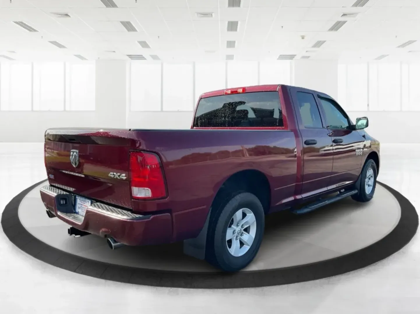 2018 Ram 1500 Express Quad Cab 4x4 6'4 Box (1C6RR7FT8JS) with an Other engine, located at 1230 East Main St, Xenia, OH, 45385, (937) 908-9800, 39.688026, -83.910172 - Are you ready to elevate your adventures and tackle any terrain with confidence? The 2018 Ram 1500 Express Quad Cab 4x4 is the ultimate truck for weekend warriors and daily commuters alike, offering the perfect blend of power, versatility, and style. With a striking Delmonico Red Pearlcoat exterior - Photo#2