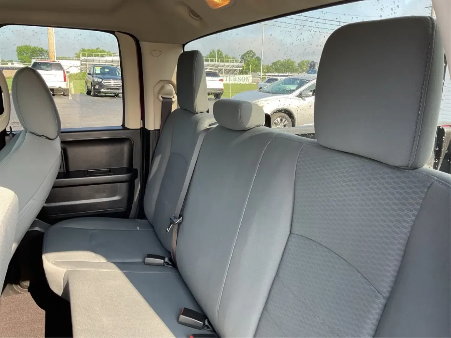 2018 Ram 1500 Express Quad Cab 4x4 6'4 Box (1C6RR7FT8JS) with an Other engine, located at 1230 East Main St, Xenia, OH, 45385, (937) 908-9800, 39.688026, -83.910172 - Are you ready to elevate your adventures and tackle any terrain with confidence? The 2018 Ram 1500 Express Quad Cab 4x4 is the ultimate truck for weekend warriors and daily commuters alike, offering the perfect blend of power, versatility, and style. With a striking Delmonico Red Pearlcoat exterior - Photo#10