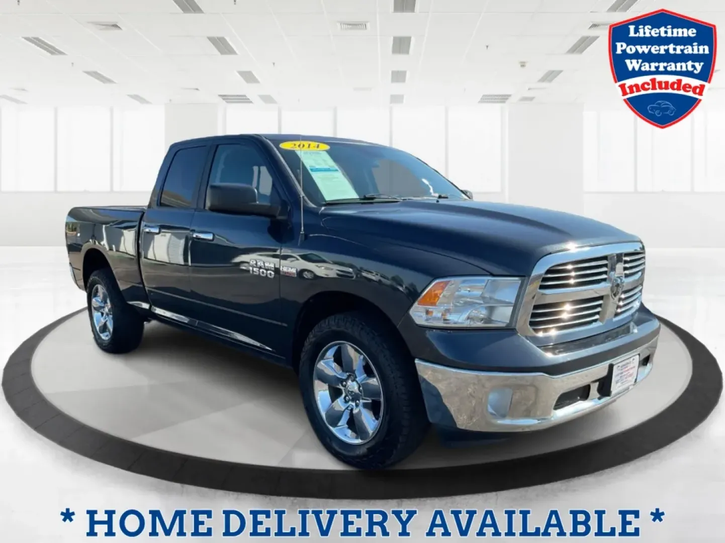 2014 Ram 1500 SLT Quad Cab 4WD (1C6RR7GT7ES) with an 5.7L V8 OHV 16V engine, 8-Speed Automatic transmission, located at 4508 South Dixie Dr, Moraine, OH, 45439, (937) 908-9800, 39.689976, -84.218452 - **Get Ready for Adventure with the 2014 Ram 1500 SLT Quad Cab 4WD!**<br /> <br /> Are you searching for the perfect blend of power, comfort, and utility in your next vehicle? The 2014 Ram 1500 SLT Quad Cab 4WD is designed for those who lead an active lifestyle-whether you're hauling gear for a weeke - Photo#0