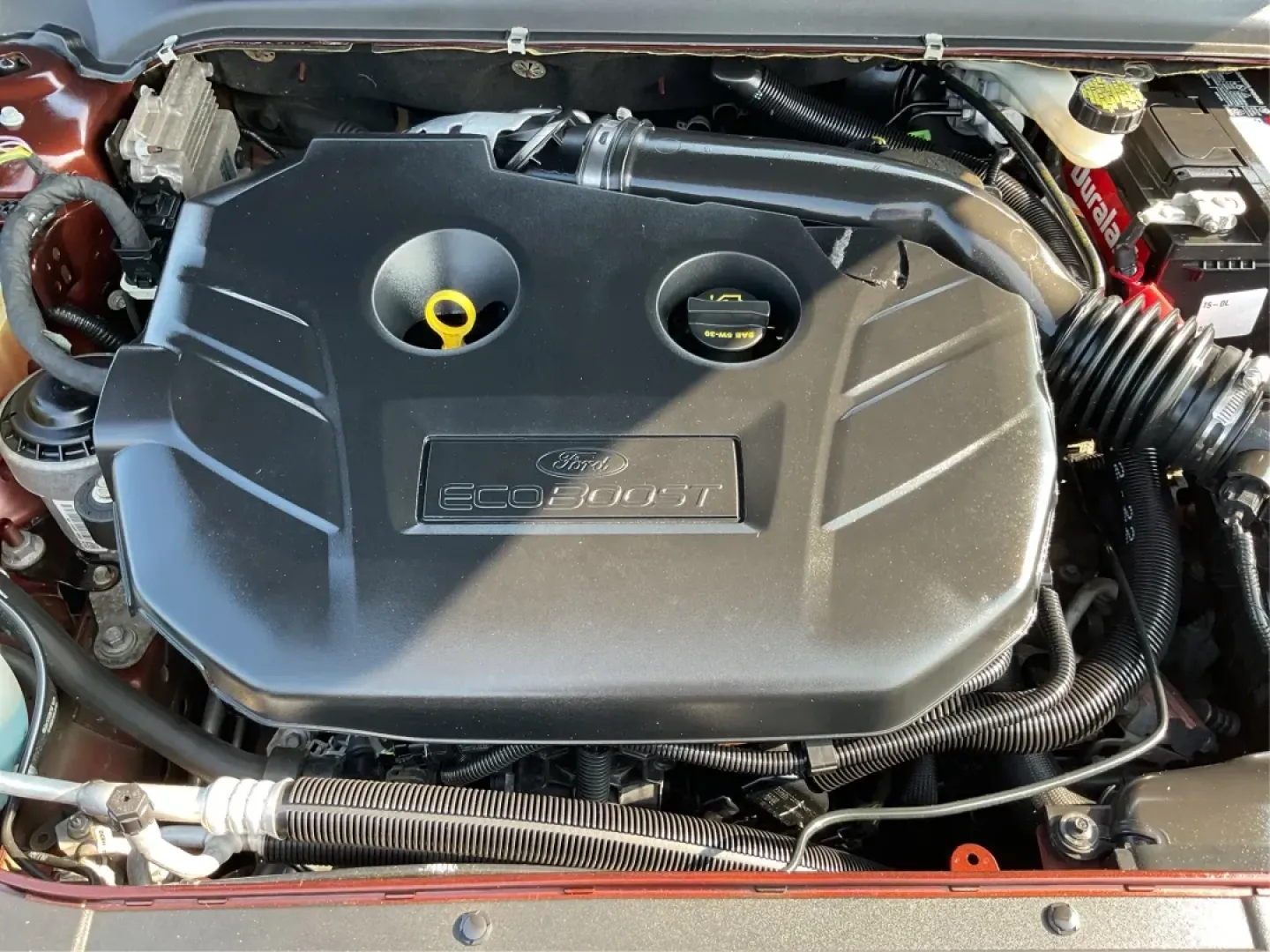 2016 Ford Fusion Titanium (3FA6P0K92GR) with an EcoBoost 2L I-4 gasoline direct injection engine, located at 1099 N County Rd 25A, Troy, OH, 45373, (937) 908-9800, 40.057079, -84.212883 - **Elevate Your Driving Experience with the 2016 Ford Fusion Titanium Where Style Meets Functionality!**<br /> <br /> Are you searching for the perfect blend of style, comfort, and advanced technology for your daily commute or weekend getaways? Look no further than the stunning 2016 Ford Fusion Tita - Photo#11