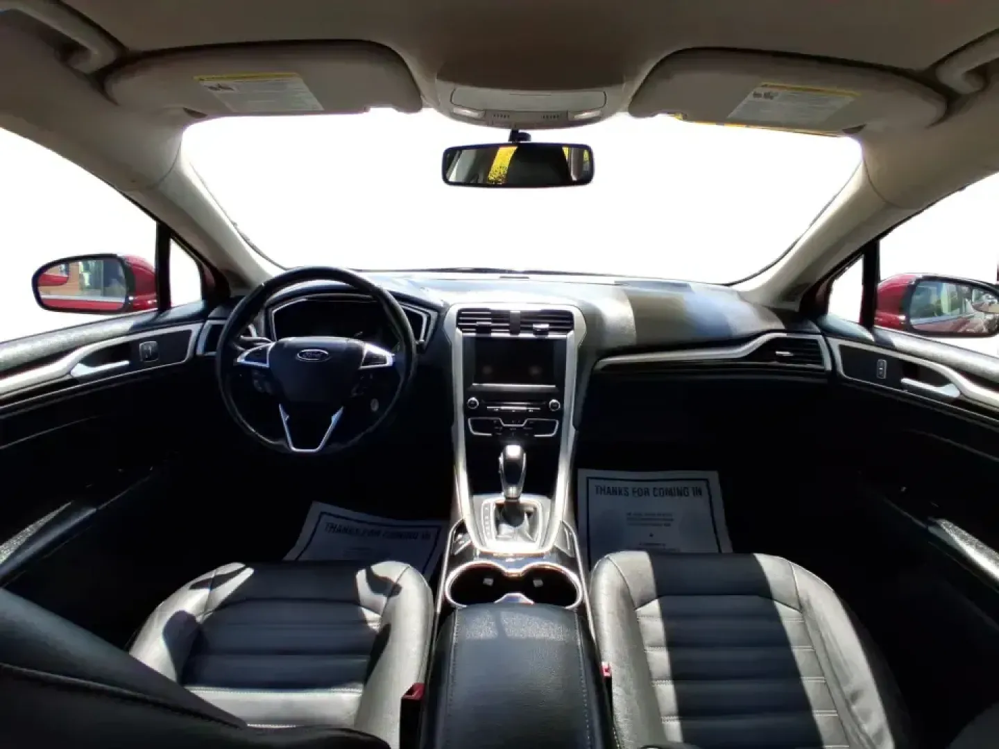 2016 Ford Fusion SE (3FA6P0HD7GR) with an 1.5L L4 DOHC 16V engine, 6-Speed Automatic transmission, located at 1099 N County Rd 25A, Troy, OH, 45373, (937) 908-9800, 40.057079, -84.212883 - Experience the perfect blend of style, comfort, and reliability with this 2016 Ford Fusion SE, available now at Advantage Car and Credit in Fairborn, OH. Whether you're a commuter navigating the busy streets of downtown Fairborn or a growing family looking for a dependable vehicle for your weekend a - Photo#21