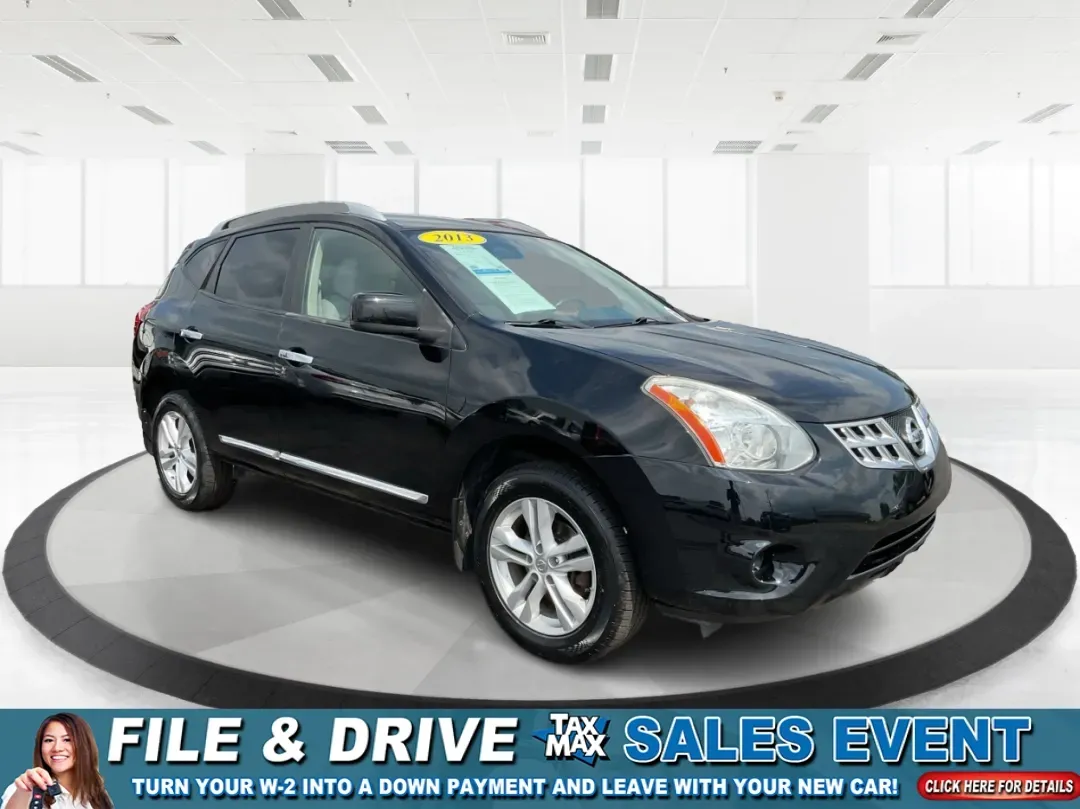 2013 Nissan Rogue SV (JN8AS5MV2DW) with an 2.5L I-4 DOHC engine, located at 1099 N County Rd 25A, Troy, OH, 45373, (937) 908-9800, 40.057079, -84.212883 - **Experience Adventure with This 2013 Nissan Rogue SV at Advantage Car and Credit - Piqua!**<br /> <br /> Are you ready to embark on your next road trip or tackle your daily commute with confidence? The 2013 Nissan Rogue SV is perfect for budget-conscious buyers and growing families alike, offering - Photo#0