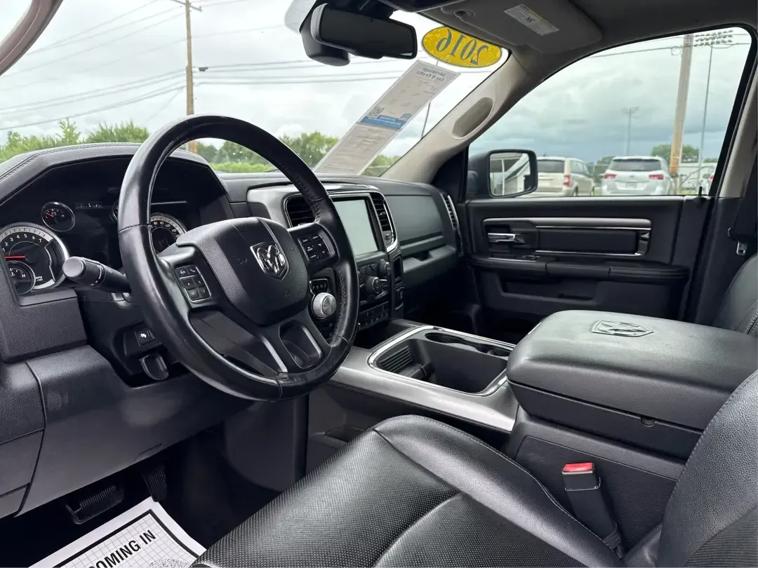 2016 Ram 1500 Sport (1C6RR7MT2GS) with an 5.7L V8 OHV 16V engine, 6A transmission, located at 1099 N County Rd 25A, Troy, OH, 45373, (937) 908-9800, 40.057079, -84.212883 - **Unleash Your Adventurous Spirit with the 2016 Ram 1500 Sport!**<br /> <br /> Are you ready to elevate your driving experience? Whether you're navigating the daily grind of your commute, transporting the kids to soccer practice, or gearing up for a weekend adventure, the 2016 Ram 1500 Sport is desi - Photo#9