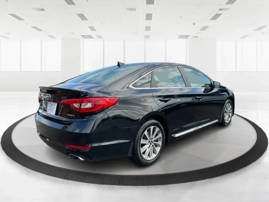 2016 Hyundai Sonata Sport (5NPE34AF2GH) with an 2.4L L4 DOHC 16V engine, 6-Speed Automatic transmission, located at 1099 N County Rd 25A, Troy, OH, 45373, (937) 908-9800, 40.057079, -84.212883 - ### Unlock Your Journey with the 2016 Hyundai Sonata Sport at Advantage Car and Credit - Fairborn<br /> <br /> Are you in the market for a vehicle that can effortlessly transition from daily commutes to weekend getaways? Look no further than the 2016 Hyundai Sonata Sport, available now at Advantage - Photo#2