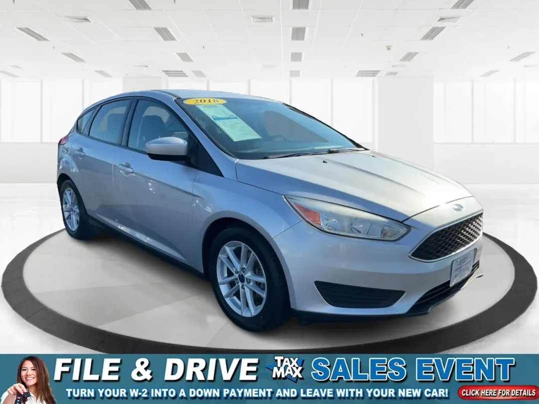 2018 Ford Focus SE (1FADP3K23JL) with an 2L I-4 gasoline direct injection engine, located at 1099 N County Rd 25A, Troy, OH, 45373, (937) 908-9800, 40.057079, -84.212883 - 2018 Ford Focus SE - Photo#0