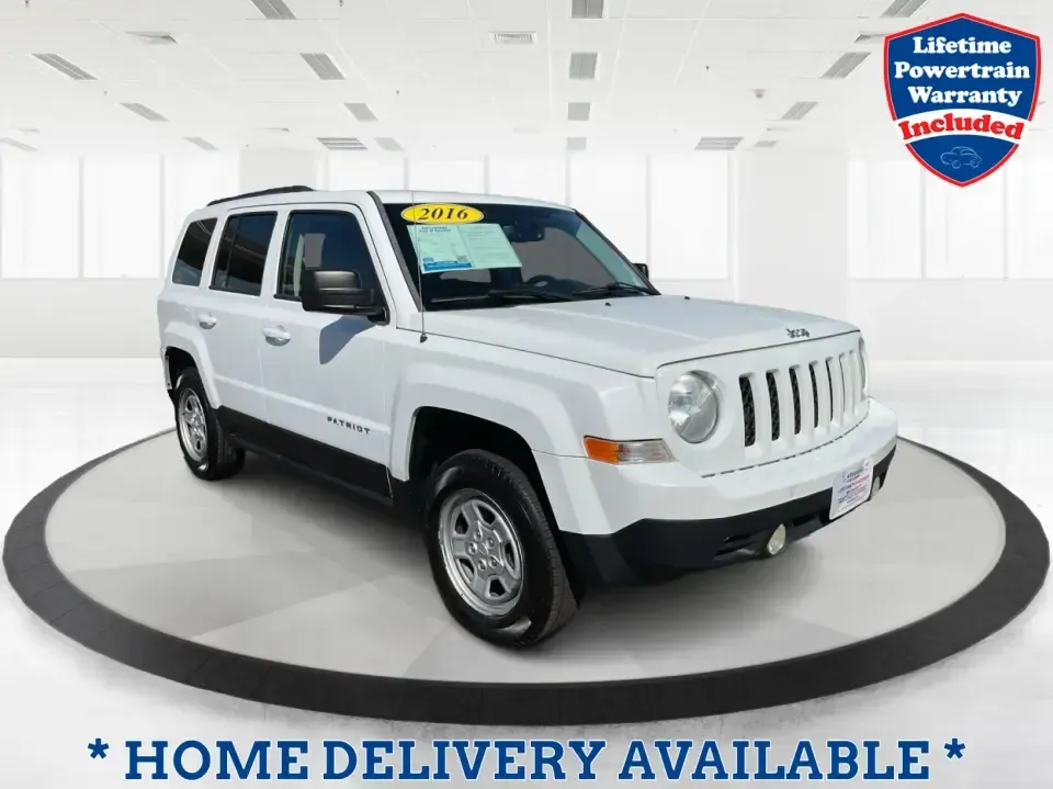 2016 Jeep Patriot Sport (1C4NJPBA0GD) with an 2.0L L4 DOHC 16V engine, Automatic transmission, located at 4508 South Dixie Dr, Moraine, OH, 45439, (937) 908-9800, 39.689976, -84.218452 - **Unleash Your Adventurous Spirit with This 2016 Jeep Patriot Sport!**<br /> <br /> Are you looking for the perfect vehicle to elevate your weekend adventures or a reliable daily commuter? Look no further than this **2016 Jeep Patriot Sport**, now available at **Advantage Car and Credit - Xenia**. N - Photo#0