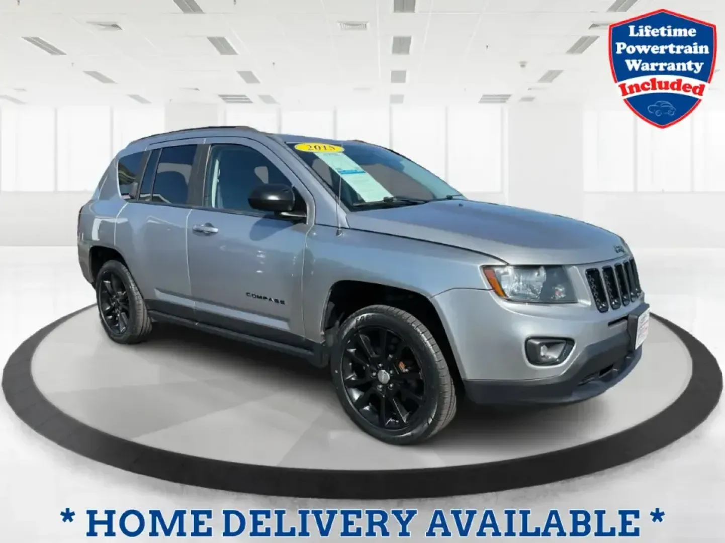 2015 Jeep Compass Altitude Edition (1C4NJCBA6FD) with an 2L I-4 DOHC engine, Continuously Variable Transmission (CVT) transmission, located at 8750 N County Rd 25A, Piqua, OH, 45356, (937) 908-9800, 40.164391, -84.232513 - **Adventure Awaits in the 2015 Jeep Compass Altitude Edition at Advantage Car and Credit - Fairborn!**<br /> <br /> Are you ready for your next adventure? The 2015 Jeep Compass Altitude Edition is your perfect companion for weekend getaways, family road trips, or even your daily commute! This versat - Photo#0