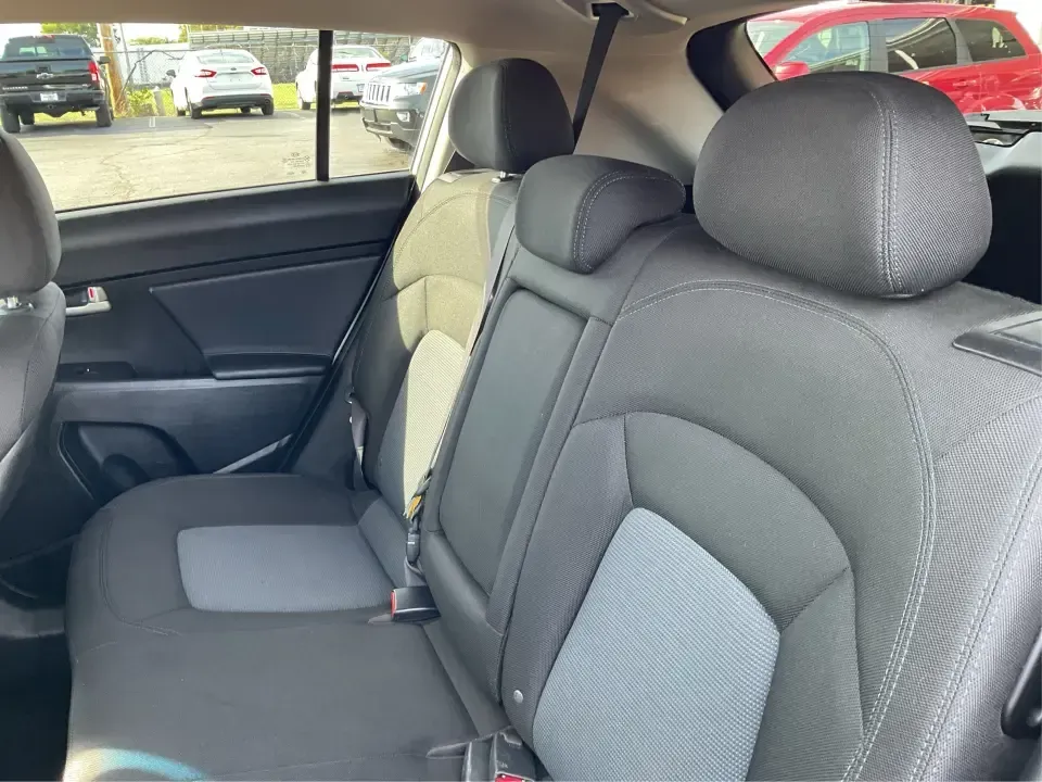 2015 Kia Sportage LX (KNDPBCAC2F7) with an 2.4L V6 DOHC 24V engine, 6-Speed Automatic transmission, located at 1099 N County Rd 25A, Troy, OH, 45373, (937) 908-9800, 40.057079, -84.212883 - Are you ready to elevate your driving experience and embark on unforgettable adventures? Look no further than this 2015 Kia Sportage LX, perfect for those who crave a reliable crossover that blends style with versatility. Whether you're commuting to work, shuttling the kids to school, or planning a - Photo#10