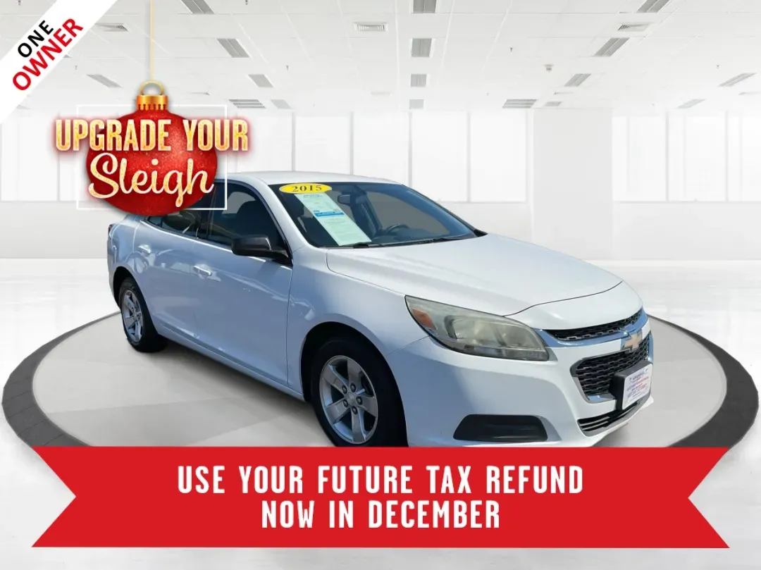 2015 Chevrolet Malibu 1FL (1G11A5SL9FU) with an ECOTEC 2.5L I-4 gasoline direct injection engine, located at 8750 N County Rd 25A, Piqua, OH, 45356, (937) 908-9800, 40.164391, -84.232513 - One Owner - Photo#0