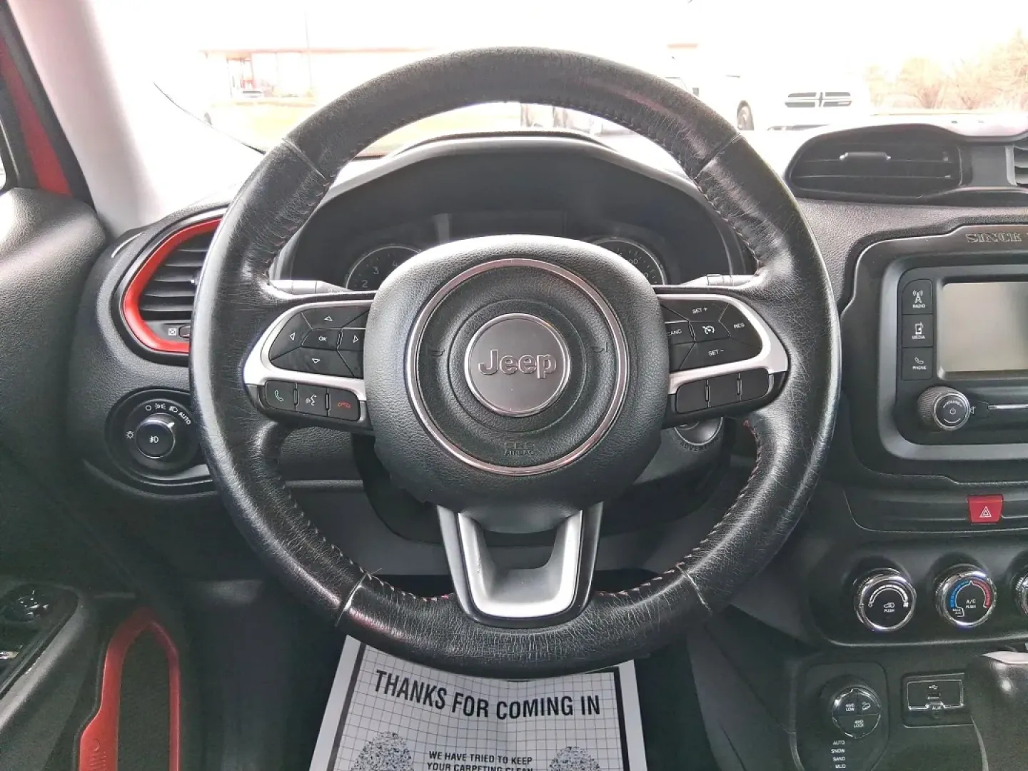 2016 Jeep Renegade Trailhawk (ZACCJBCTXGP) with an Tigershark MultiAir 2.4L I-4 variable valve contro engine, 9A transmission, located at 8750 N County Rd 25A, Piqua, OH, 45356, (937) 908-9800, 40.164391, -84.232513 - **Experience Adventure and Comfort with the 2016 Jeep Renegade Trailhawk!**<br /> <br /> Are you ready to elevate your lifestyle with a versatile vehicle that's perfect for weekend getaways, daily commutes, and everything in between? Look no further than the 2016 Jeep Renegade Trailhawk available at - Photo#16