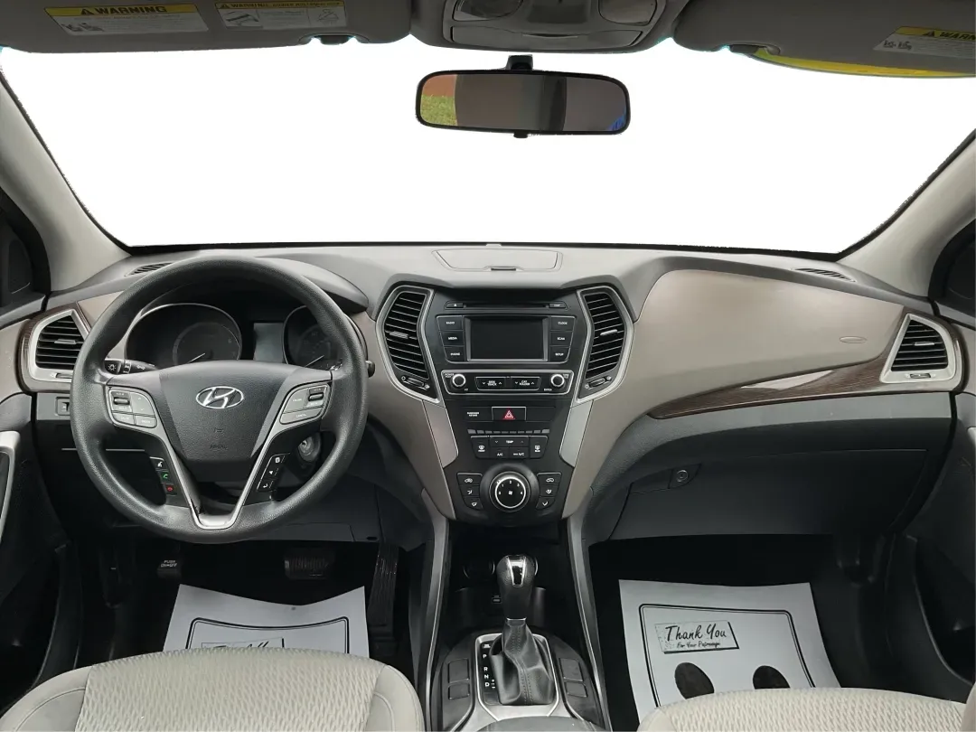 2017 Hyundai Santa Fe 2.4L (5XYZTDLB2HG) with an Theta II 2.4L I-4 gasoline direct injection engine, 6A transmission, located at 1951 S Dayton Lakeview Rd., New Carlisle, OH, 45344, (937) 908-9800, 39.890999, -84.050255 - Discover the perfect blend of comfort, capability, and style with the 2017 Hyundai Santa Fe, now available at Advantage Car and Credit, located at 1184 Kauffman Ave, Fairborn, OH 45324. This versatile SUV is an excellent choice for growing families, weekend adventurers, or budget-conscious buyers lo - Photo#19