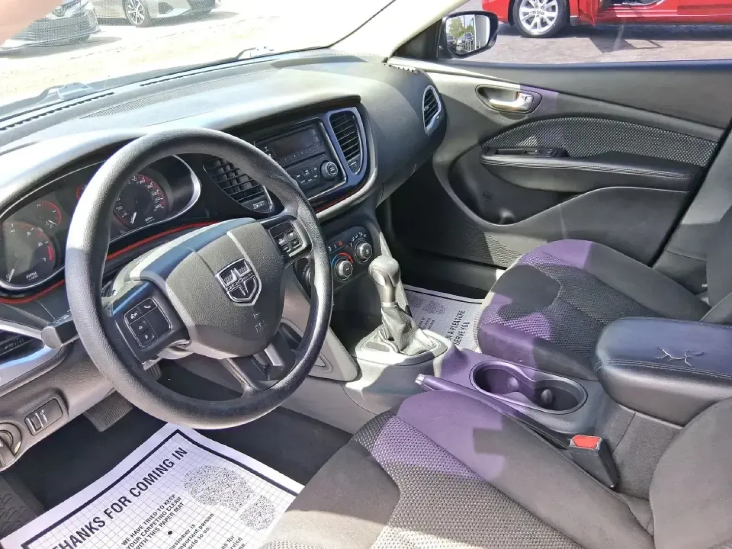 2016 Dodge Dart SXT Sport (1C3CDFFA9GD) with an 2.0L L4 DOHC 16V TURBO engine, Automatic transmission, located at 1230 East Main St, Xenia, OH, 45385, (937) 908-9800, 39.688026, -83.910172 - **Experience the Freedom of the Open Road with the 2016 Dodge Dart SXT Sport!**<br /> <br /> Are you ready to elevate your driving experience? The 2016 Dodge Dart SXT Sport is the perfect sedan for those who seek a blend of style, performance, and practicality. Whether you're commuting to work in Tr - Photo#9