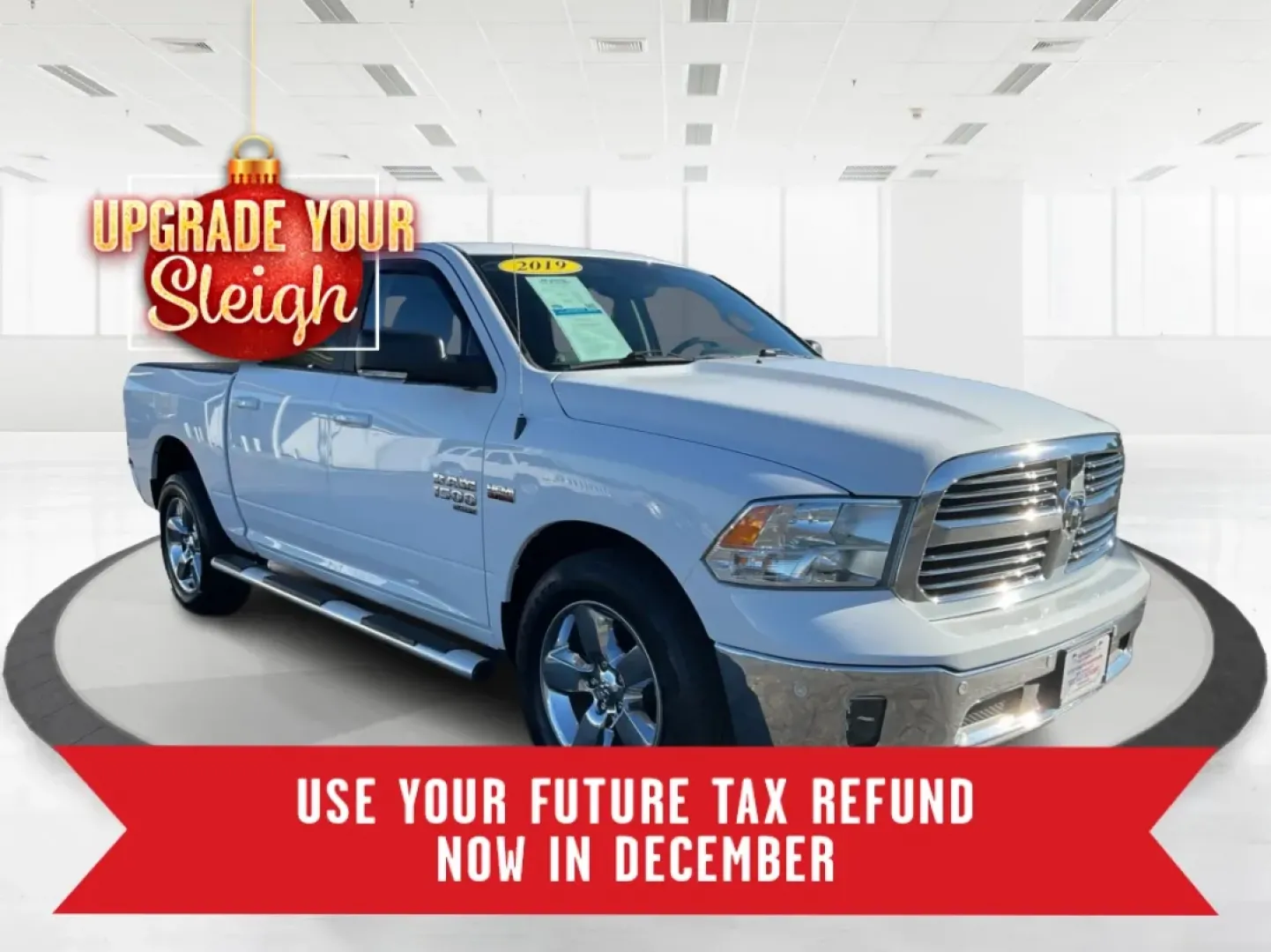 2019 Ram 1500 Big Horn Crew Cab 4x4 5'7 Box (1C6RR7LT9KS) with an HEMI 5.7L V-8 variable valve control engine, located at 401 Woodman Dr, Riverside, OH, 45431, (937) 908-9800, 39.760899, -84.123421 - **Elevate Your Adventures with the 2019 Ram 1500 Big Horn Crew Cab!** <br /> <br /> Are you ready to take on the world with a vehicle that perfectly balances work and play? The 2019 Ram 1500 Big Horn Crew Cab is the ultimate truck for those who crave both functionality and style. Whether you're load - Photo#0