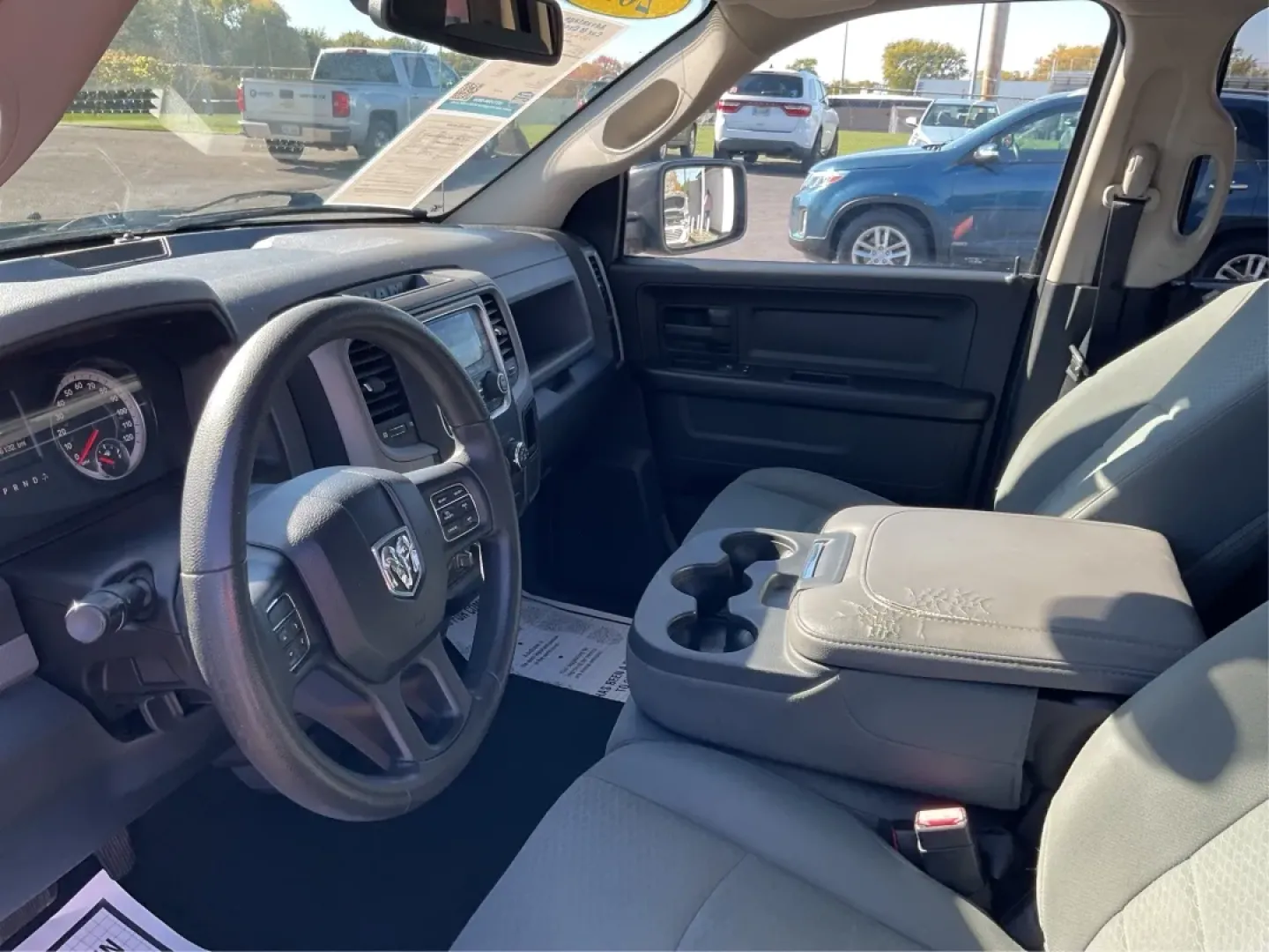 2015 Ram 1500 Express (1C6RR7FTXFS) with an Other engine, located at 1184 Kauffman Ave, Fairborn, OH, 45324, (937) 908-9800, 39.807072, -84.030914 - Are you ready to take your adventures to the next level? Whether you're a growing family looking for a reliable vehicle for road trips, a commuter seeking comfort for daily drives, or an outdoor enthusiast needing a rugged companion for off-road excursions, the 2015 Ram 1500 Express Quad Cab is pois - Photo#9