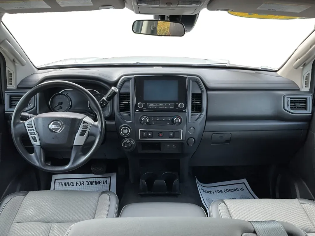 2021 Nissan TITAN Crew Cab S 4x4 (1N6AA1EC4MN) with an Endurance 5.6L V-8 gasoline direct injection engine, located at 1099 N County Rd 25A, Troy, OH, 45373, (937) 908-9800, 40.057079, -84.212883 - Discover ultimate versatility and rugged capability with this 2021 Nissan TITAN Crew Cab S 4x4, now available at Advantage Car and Credit in Piqua, OH. Whether you're navigating the bustling streets of Piqua or heading out for weekend adventures, this truck is designed to adapt to your lifestyle. Pe - Photo#19