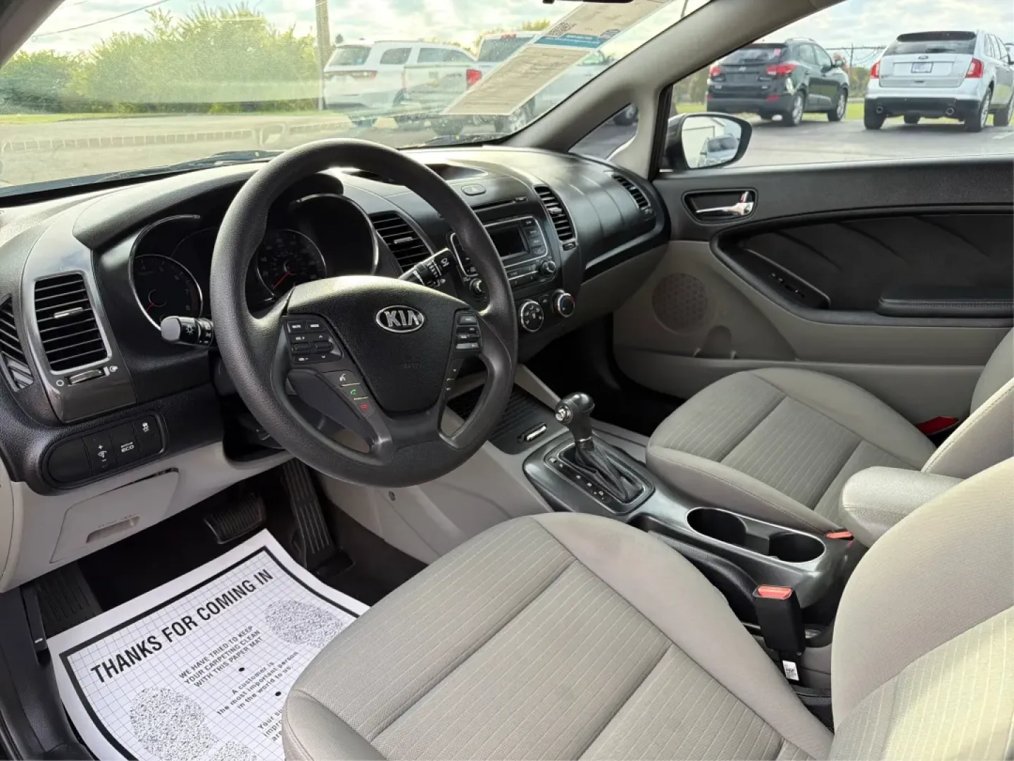 2015 Kia Forte LX (KNAFX4A67F5) with an 1.8L I-4 DOHC engine, located at 1099 N County Rd 25A, Troy, OH, 45373, (937) 908-9800, 40.057079, -84.212883 - Experience the perfect blend of style, comfort, and reliability with the 2015 Kia Forte LX, available now at Advantage Car and Credit in New Carlisle, OH. This sleek sedan is designed to elevate your daily commute and provide the ideal ride for weekend adventures, making it a versatile choice for ev - Photo#9