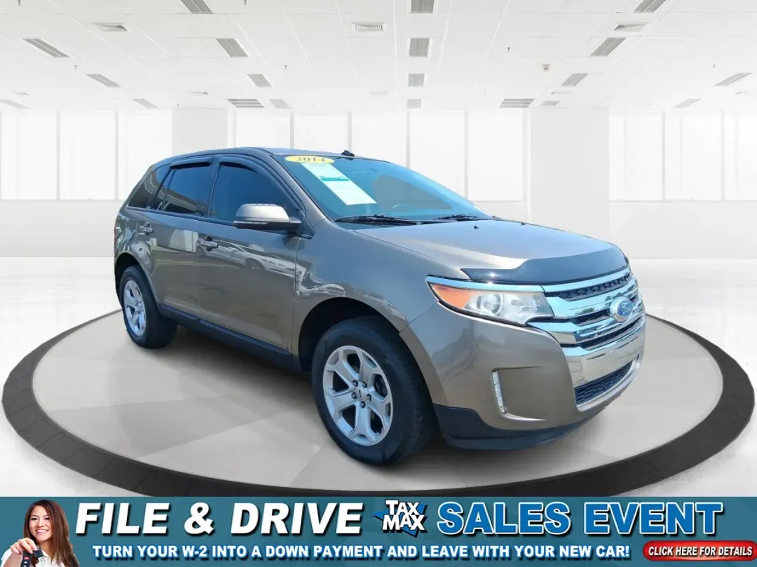 2014 Ford Edge SEL (2FMDK4JCXEB) with an 3.5L V-6 DOHC engine, located at 4508 South Dixie Dr, Moraine, OH, 45439, (937) 908-9800, 39.689976, -84.218452 - 2014 Ford Edge SEL - Photo#0