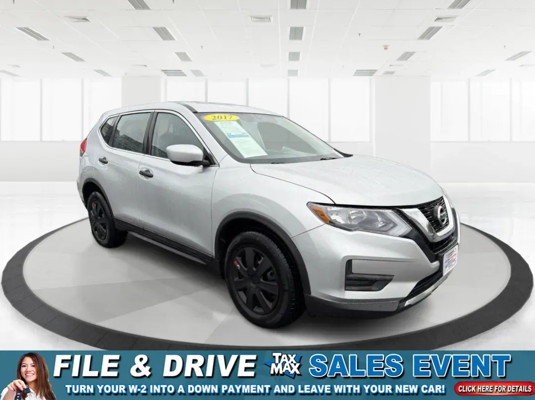 2017 Nissan Rogue S (JN8AT2MVXHW) with an 2.5L I-4 DOHC engine, located at 1230 East Main St, Xenia, OH, 45385, (937) 908-9800, 39.688026, -83.910172 - ### Adventure Awaits with the 2017 Nissan Rogue at Advantage Car and Credit - Piqua!<br /> <br /> Are you ready to elevate your family adventures, weekend getaways, or daily commutes? Discover the perfect blend of functionality and style in the 2017 Nissan Rogue, available now at Advantage Car and C - Photo#0