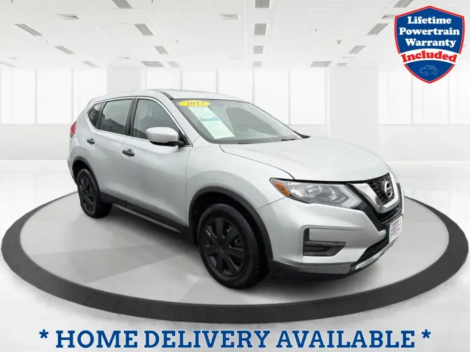 2017 Nissan Rogue S (JN8AT2MVXHW) with an 2.5L I-4 DOHC engine, CVT transmission, located at 1230 East Main St, Xenia, OH, 45385, (937) 908-9800, 39.688026, -83.910172 - ### Adventure Awaits with the 2017 Nissan Rogue at Advantage Car and Credit - Piqua!<br /> <br /> Are you ready to elevate your family adventures, weekend getaways, or daily commutes? Discover the perfect blend of functionality and style in the 2017 Nissan Rogue, available now at Advantage Car and C - Photo#0