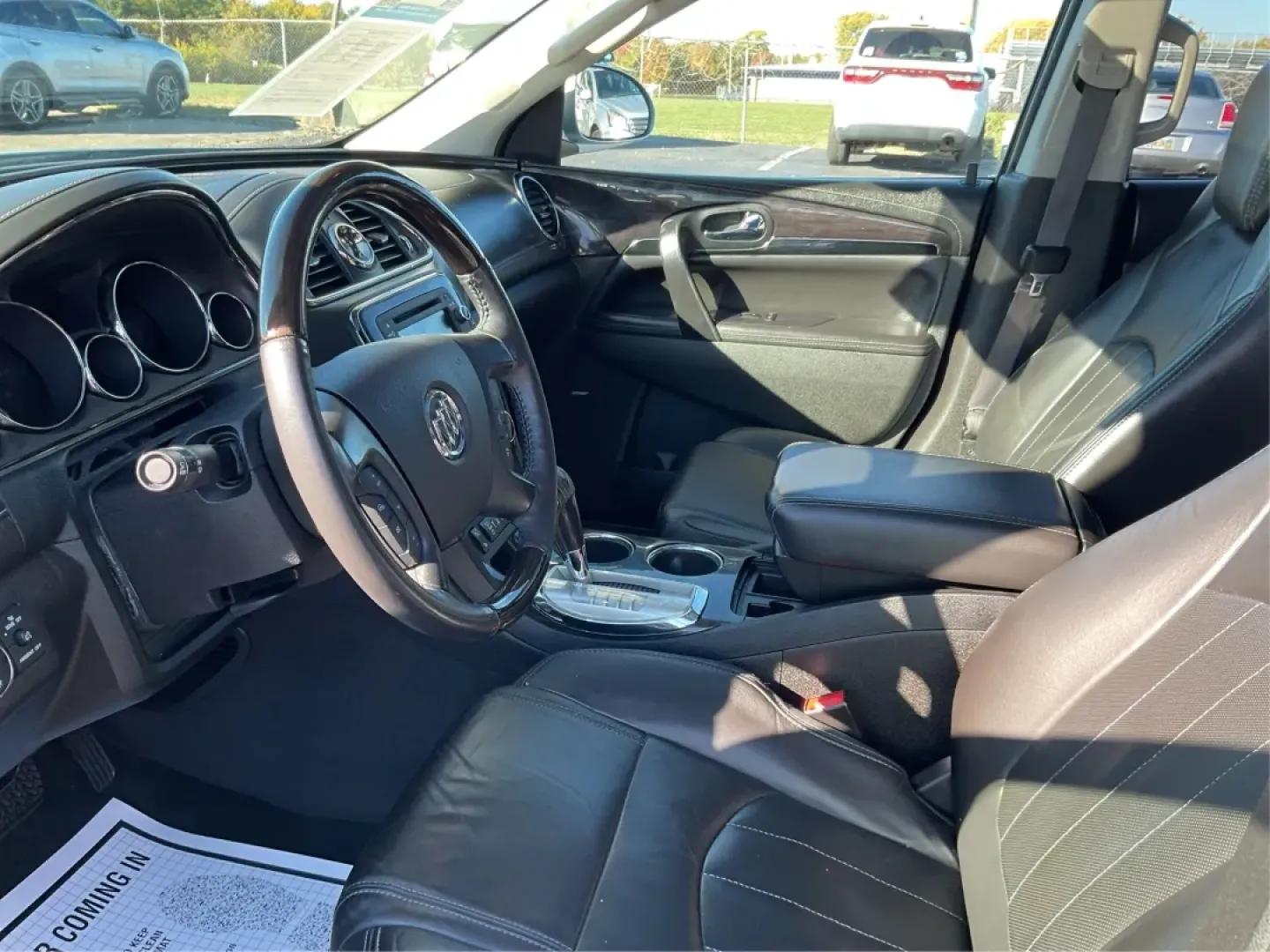 2015 Buick Enclave Leather (5GAKRBKD3FJ) with an 3.6L V-6 gasoline direct injection engine, located at 8750 N County Rd 25A, Piqua, OH, 45356, (937) 908-9800, 40.164391, -84.232513 - **Discover Your Next Adventure with the 2015 Buick Enclave at Advantage Car and Credit - Piqua!**<br /> <br /> Are you ready to elevate your family adventures or daily commutes? The 2015 Buick Enclave is the perfect vehicle for growing families and weekend explorers alike. With its spacious interior - Photo#8