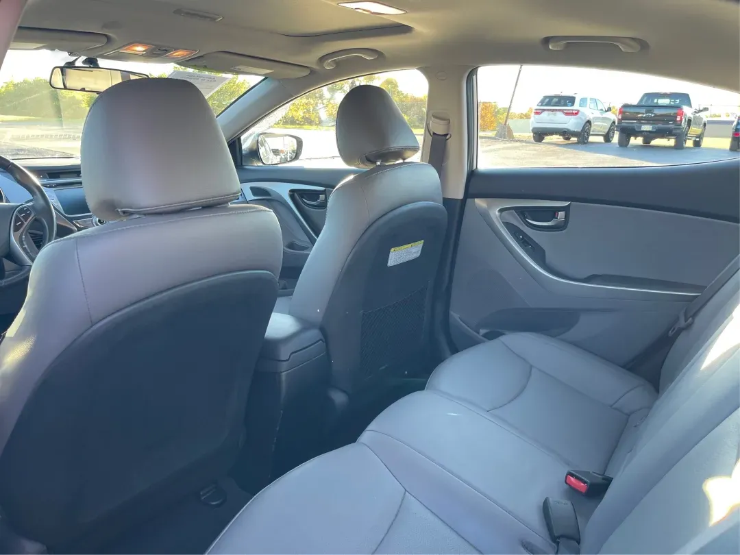 2013 Hyundai Elantra Limited (5NPDH4AE8DH) with an 1.8L I-4 DOHC engine, located at 1099 N County Rd 25A, Troy, OH, 45373, (937) 908-9800, 40.057079, -84.212883 - Elevate your daily commute and family adventures with the versatile and stylish 2013 Hyundai Elantra Limited, available now at Advantage Car and Credit - Troy. This exceptional sedan is designed for those who appreciate a blend of comfort, efficiency, and advanced technology, making it an ideal choi - Photo#10