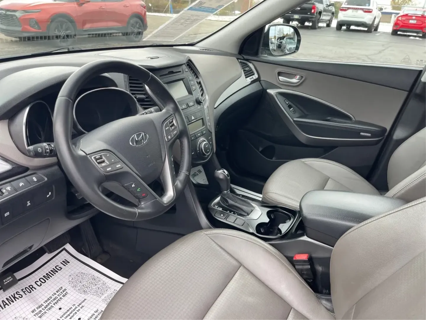 2014 Hyundai Santa Fe Limited (KM8SNDHF0EU) with an Lambda II 3.3L V-6 gasoline direct injection engine, located at 1099 N County Rd 25A, Troy, OH, 45373, (937) 908-9800, 40.057079, -84.212883 - **Rediscover Adventures with the 2014 Hyundai Santa Fe Limited Perfect for Families and Explorers Alike!**<br /> <br /> Are you searching for a reliable and spacious SUV that can accommodate your growing family or be the perfect companion for weekend getaways? Look no further than this stunning 201 - Photo#9