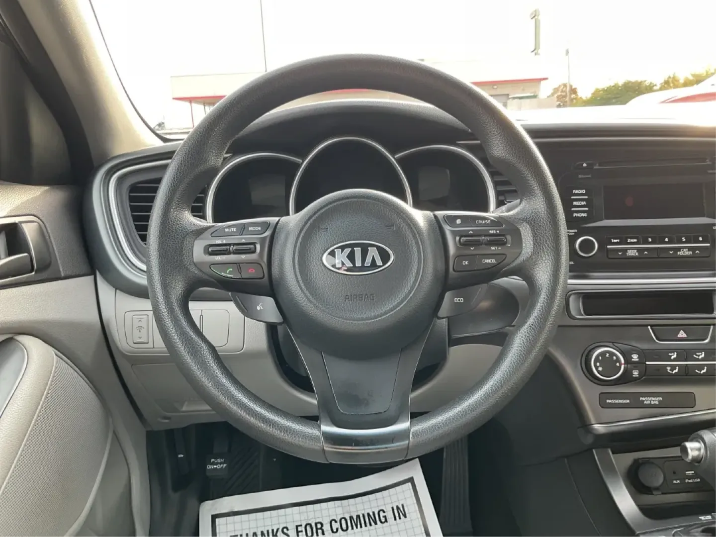 2015 Kia Optima LX (5XXGM4A77FG) with an Theta II 2.4L I-4 gasoline direct injection engine, located at 1099 N County Rd 25A, Troy, OH, 45373, (937) 908-9800, 40.057079, -84.212883 - Are you seeking a reliable and stylish vehicle that's perfect for your daily commute or weekend getaways? Look no further than this outstanding 2015 Kia Optima LX, available now at Advantage Car and Credit in Piqua, OH! This sleek sedan combines functionality and comfort, making it an ideal choice f - Photo#16
