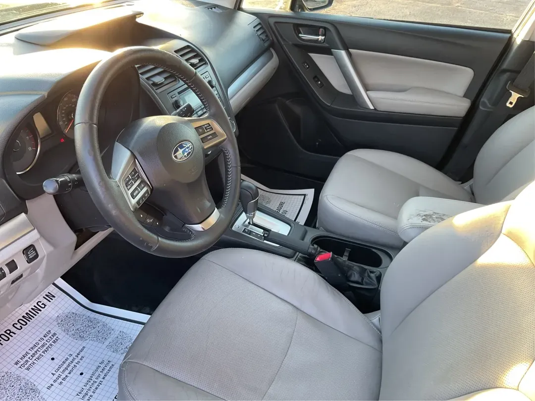 2015 Subaru Forester 2.5i Limited (JF2SJAHC5FH) with an 2.5L H-4 DOHC engine, located at 8750 N County Rd 25A, Piqua, OH, 45356, (937) 908-9800, 40.164391, -84.232513 - Looking for a reliable vehicle that can seamlessly transition from daily commutes to weekend adventures? Look no further than the 2015 Subaru Forester 2.5i Limited, available now at Advantage Car and Credit in Xenia, OH. This versatile SUV is perfect for growing families, outdoor enthusiasts, and an - Photo#9