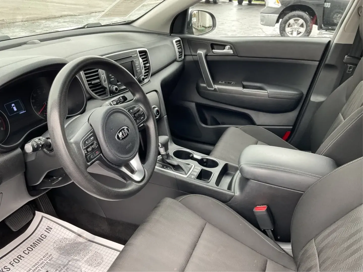 2019 Kia Sportage LX (KNDPMCAC4K7) with an Theta II 2.4L I-4 gasoline direct injection engine, located at 8750 N County Rd 25A, Piqua, OH, 45356, (937) 908-9800, 40.164391, -84.232513 - Experience the perfect blend of comfort, versatility, and performance with this 2019 Kia Sportage LX, designed for individuals and families who crave adventure. Whether you're navigating the bustling streets of Piqua, OH, or exploring nearby scenic routes, this stylish crossover SUV is built to acco - Photo#9