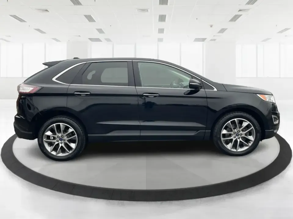 2017 Ford Edge Titanium (2FMPK4K86HB) with an 3.5L V6 DOHC 24V engine, 6A transmission, located at 8750 N County Rd 25A, Piqua, OH, 45356, (937) 908-9800, 40.164391, -84.232513 - Unleash your adventurous spirit with the 2017 Ford Edge Titanium SUV, now available at Advantage Car and Credit in New Carlisle, OH! This versatile vehicle is perfect for families on the go, commuters looking for comfort, or anyone who enjoys weekend adventures. With a spacious interior and robust c - Photo#1