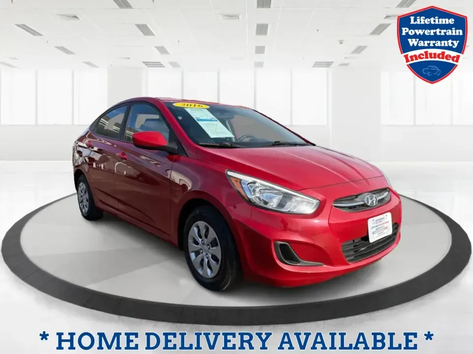 2016 Hyundai Accent SE (KMHCT4AE7GU) with an 1.6L I-4 gasoline direct injection engine, 6A transmission, located at 1951 S Dayton Lakeview Rd., New Carlisle, OH, 45344, (937) 908-9800, 39.890999, -84.050255 - **Discover Your Next Adventure with This 2016 Hyundai Accent SE Sedan!**<br /> <br /> Are you looking for a reliable vehicle to elevate your daily commute or weekend getaways? Look no further than the stunning 2016 Hyundai Accent SE Sedan available at Advantage Car and Credit. Located at 1951 S Dayt - Photo#0