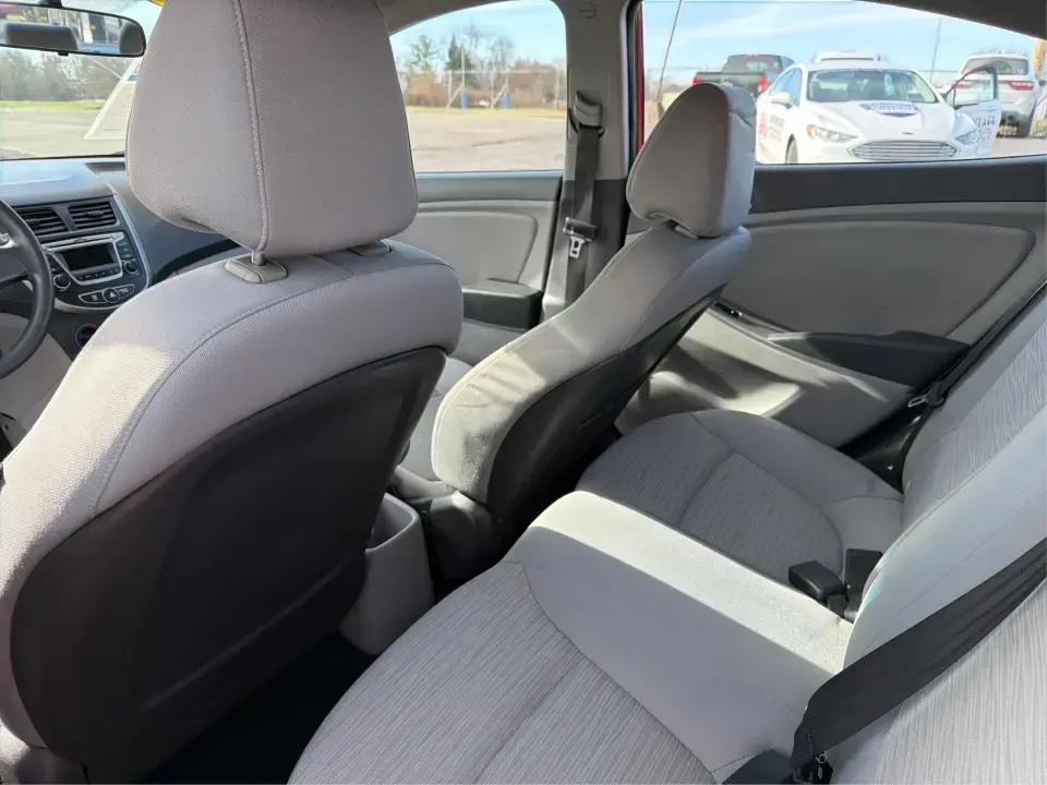 2016 Hyundai Accent SE (KMHCT4AE7GU) with an 1.6L I-4 gasoline direct injection engine, 6A transmission, located at 880 E. National Road, Vandalia, OH, 45377, (937) 908-9800, 39.891918, -84.183594 - **Discover Your Next Adventure with This 2016 Hyundai Accent SE Sedan!**<br /> <br /> Are you looking for a reliable vehicle to elevate your daily commute or weekend getaways? Look no further than the stunning 2016 Hyundai Accent SE Sedan available at Advantage Car and Credit. Located at 1951 S Dayt - Photo#10