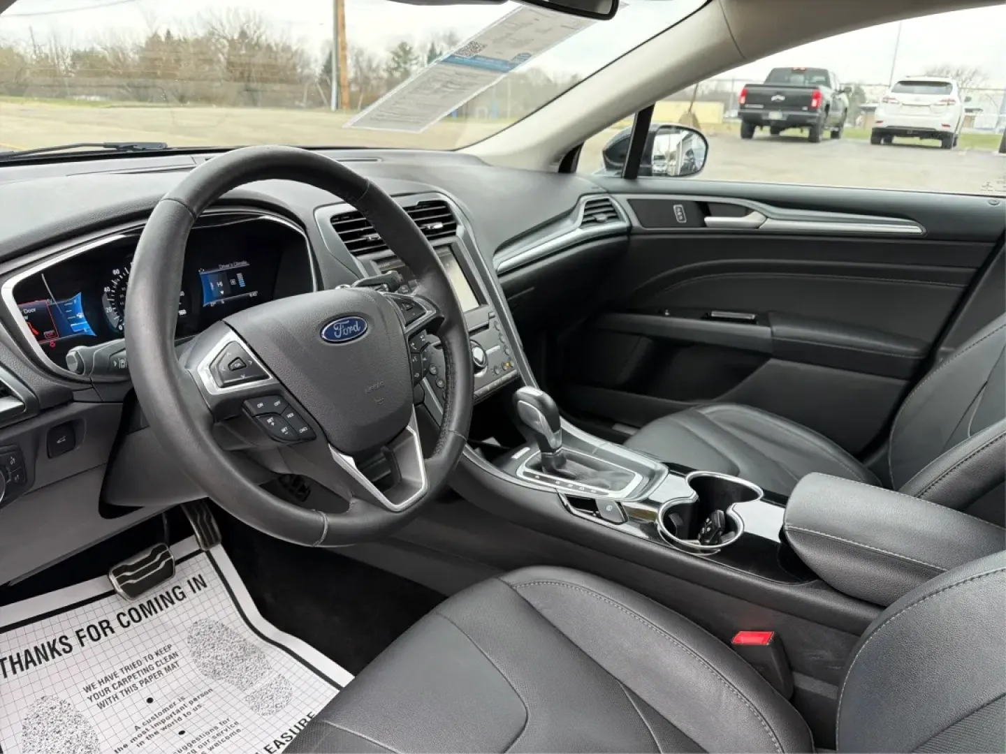 2016 Ford Fusion Titanium (3FA6P0D99GR) with an EcoBoost 2L I-4 gasoline direct injection engine, located at 8750 N County Rd 25A, Piqua, OH, 45356, (937) 908-9800, 40.164391, -84.232513 - **Experience Everyday Luxury with the 2016 Ford Fusion Titanium - Perfect for Your Active Lifestyle!**<br /> <br /> Elevate your daily commute or weekend getaways with the stunning 2016 Ford Fusion Titanium, now available at Advantage Car and Credit Piqua, located at 8750 N County Rd 25A, Piqua, OH - Photo#9
