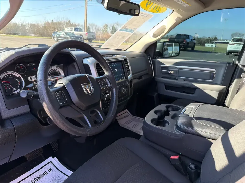 2019 Ram 1500 Warlock Quad Cab 4x4 6'4 Box (1C6RR7GT7KS) with an 5.7L V8 OHV 16V engine, 8A transmission, located at 1951 S Dayton Lakeview Rd., New Carlisle, OH, 45344, (937) 908-9800, 39.890999, -84.050255 - **Unleash Your Adventures with the 2019 Ram 1500 Warlock Quad Cab 4x4!**<br /> <br /> Are you in search of the perfect truck to elevate your weekend adventures or tackle your weekday commutes? Look no further! The 2019 Ram 1500 Warlock Quad Cab 4x4 is designed to handle anything from family outings - Photo#9
