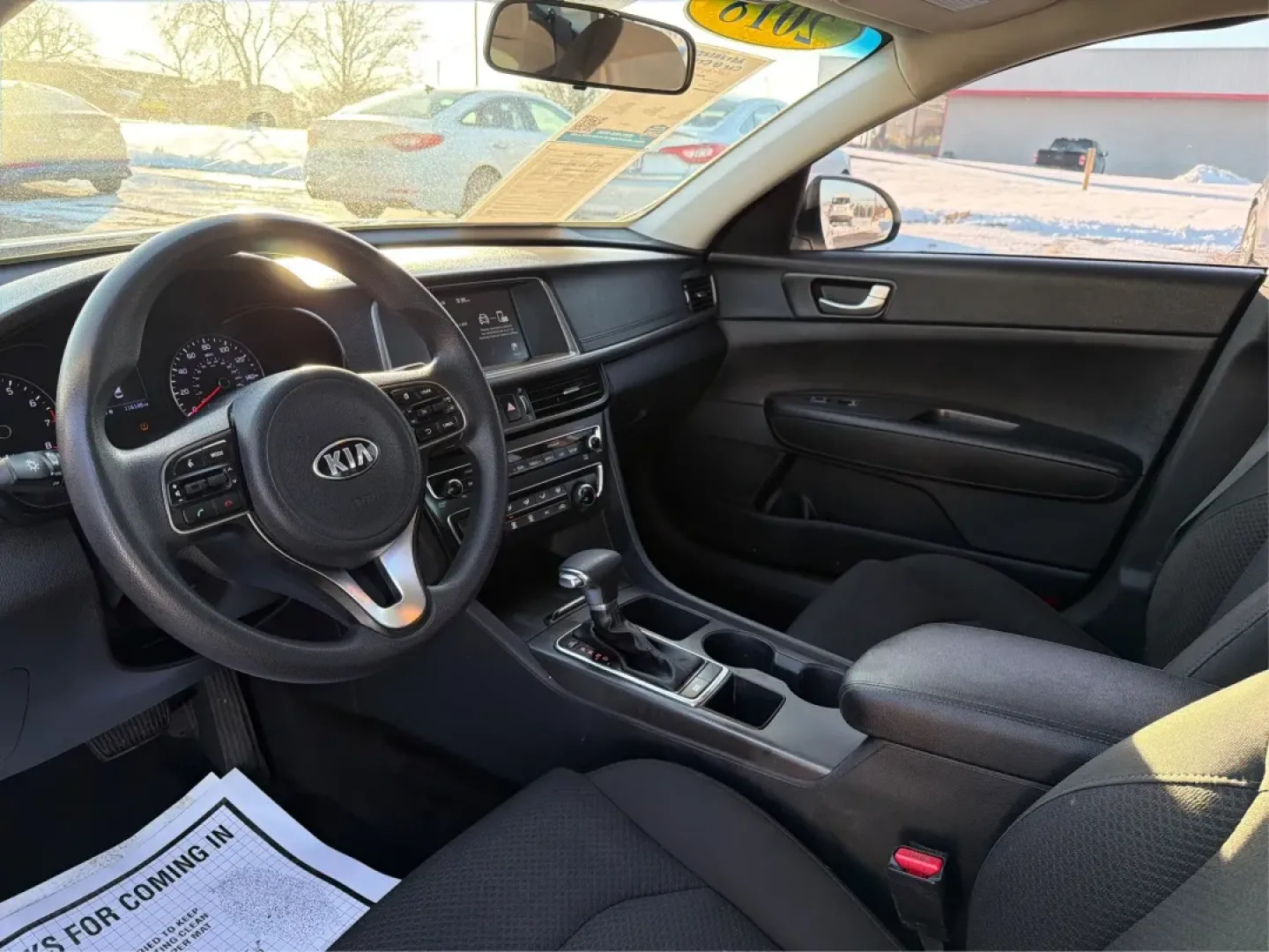 2018 Kia Optima LX (5XXGT4L39JG) with an Theta II 2.4L I-4 gasoline direct injection engine, 6A transmission, located at 1099 N County Rd 25A, Troy, OH, 45373, (937) 908-9800, 40.057079, -84.212883 - Discover the perfect blend of style, comfort, and reliability with the 2018 Kia Optima LX, now available at Advantage Car and Credit in New Carlisle, OH. This sedan is designed for those who appreciate a smooth driving experience and high-end features, making it an ideal choice for budget-conscious - Photo#9