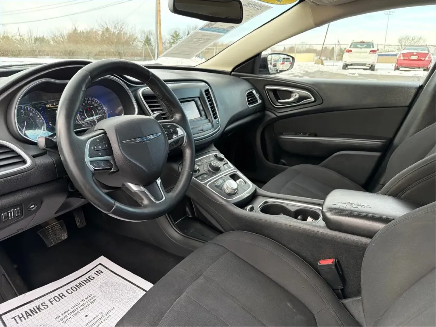 2015 Chrysler 200 Limited (1C3CCCAB3FN) with an 2.4L L4 DOHC 16V engine, 9-Speed Automatic transmission, located at 880 E. National Road, Vandalia, OH, 45377, (937) 908-9800, 39.891918, -84.183594 - **Elevate Your Everyday Commute with the 2015 Chrysler 200 Limited**<br /> <br /> Are you searching for a stylish and reliable sedan that can effortlessly handle your daily commutes and weekend adventures? Look no further than this stunning 2015 Chrysler 200 Limited, available now at Advantage Car a - Photo#9