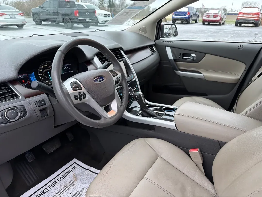 2014 Ford Edge Limited (2FMDK4KC2EB) with an 3.5L V-6 DOHC engine, located at 8750 N County Rd 25A, Piqua, OH, 45356, (937) 908-9800, 40.164391, -84.232513 - 2014 Ford Edge Limited - Photo#9