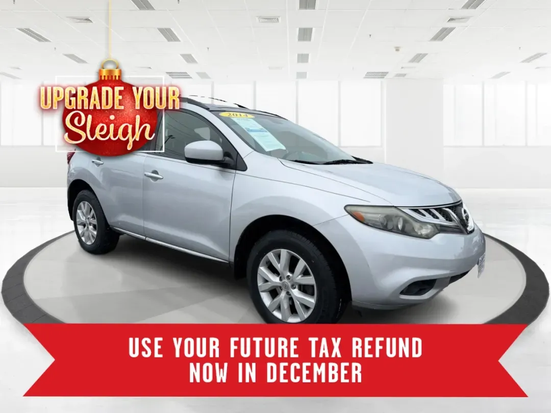 2014 Nissan Murano SL AWD (JN8AZ1MW2EW) with an 3.5L V6 DOHC 24V engine, Continuously Variable Transmission transmission, located at 1184 Kauffman Ave, Fairborn, OH, 45324, (937) 908-9800, 39.807072, -84.030914 - 2014 Nissan Murano SL AWD - Photo#0