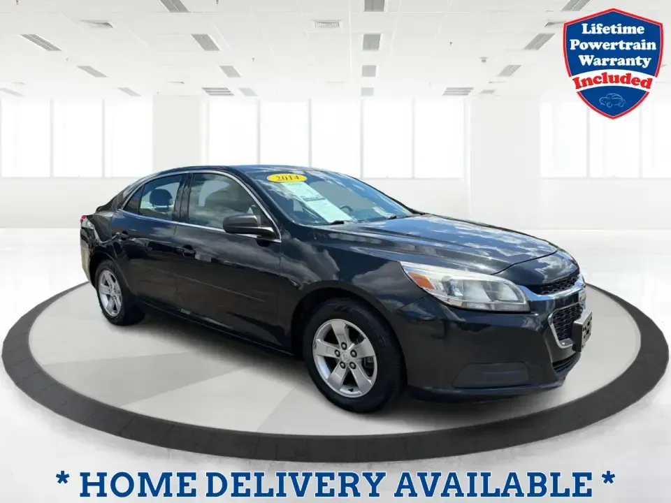 2014 Chevrolet Malibu LS (1G11B5SL3EF) with an 2.5L L4 DOHC 16V engine, 6-Speed Automatic transmission, located at 401 Woodman Dr, Riverside, OH, 45431, (937) 908-9800, 39.760899, -84.123421 - Need a dependable sedan that fits real life-school drop-offs, long commutes down I675, and weekend runs to The Greene or Carriage Hill-without draining your fuel budget? This 2014 Chevrolet Malibu LS is a smart, comfortable choice for Riverside drivers who want an easygoing daily vehicle with the sp - Photo#0