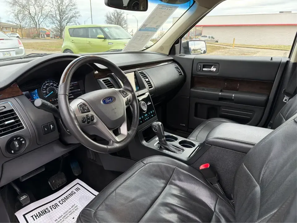 2014 Ford Flex Limited (2FMGK5D89EB) with an 3.5L V-6 DOHC engine, 6-Speed Automatic Overdrive transmission, located at 1184 Kauffman Ave, Fairborn, OH, 45324, (937) 908-9800, 39.807072, -84.030914 - Are you ready to upgrade your lifestyle with a reliable vehicle that accommodates both family adventures and daily commutes? Look no further than this stunning 2014 Ford Flex Limited, available now at Advantage Car and Credit in Moraine, OH. With its spacious interior, versatile cargo capacity, and - Photo#9