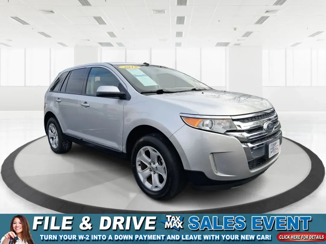 2013 Ford Edge SEL (2FMDK4JC4DB) with an 3.5L V-6 DOHC engine, located at 1099 N County Rd 25A, Troy, OH, 45373, (937) 908-9800, 40.057079, -84.212883 - **Explore Every Adventure with the 2013 Ford Edge SEL at Advantage Car and Credit - Troy!**<br /> <br /> Are you ready to elevate your lifestyle with a vehicle that seamlessly blends style, comfort, and functionality? Look no further than the 2013 Ford Edge SEL, available now at Advantage Car and Cr - Photo#0