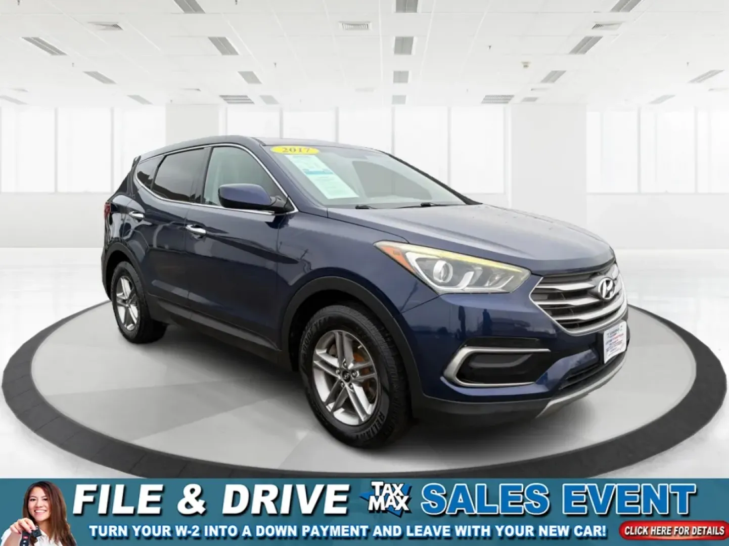 2017 Hyundai Santa Fe 2.4L (5XYZTDLB6HG) with an Theta II 2.4L I-4 gasoline direct injection engine, 6A transmission, located at 1099 N County Rd 25A, Troy, OH, 45373, (937) 908-9800, 40.057079, -84.212883 - **Experience Adventure and Comfort with the 2017 Hyundai Santa Fe at Advantage Car and Credit - Troy!**<br /> <br /> Are you searching for the perfect vehicle that accommodates your active lifestyle? Look no further! The 2017 Hyundai Santa Fe is the ideal SUV for families on the go, weekend adventur - Photo#0